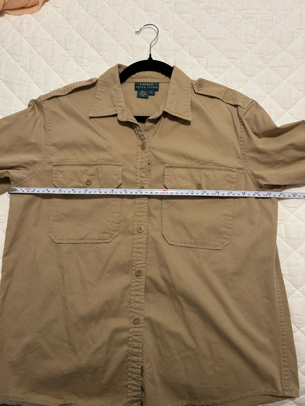 Ralph Lauren women’s Khaki Lightweight Shirt/Jacket - Picture 7 of 7